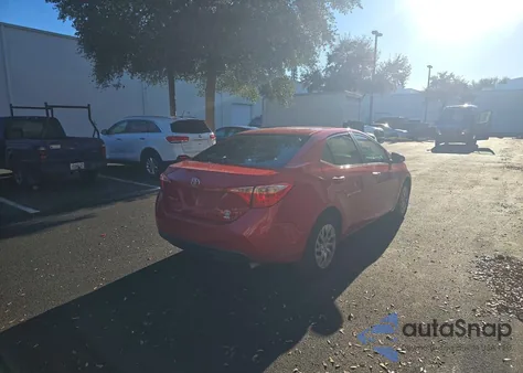 2019 Toyota Corolla L из США, поврежденный, VIN 2T1BURHE8KC159892